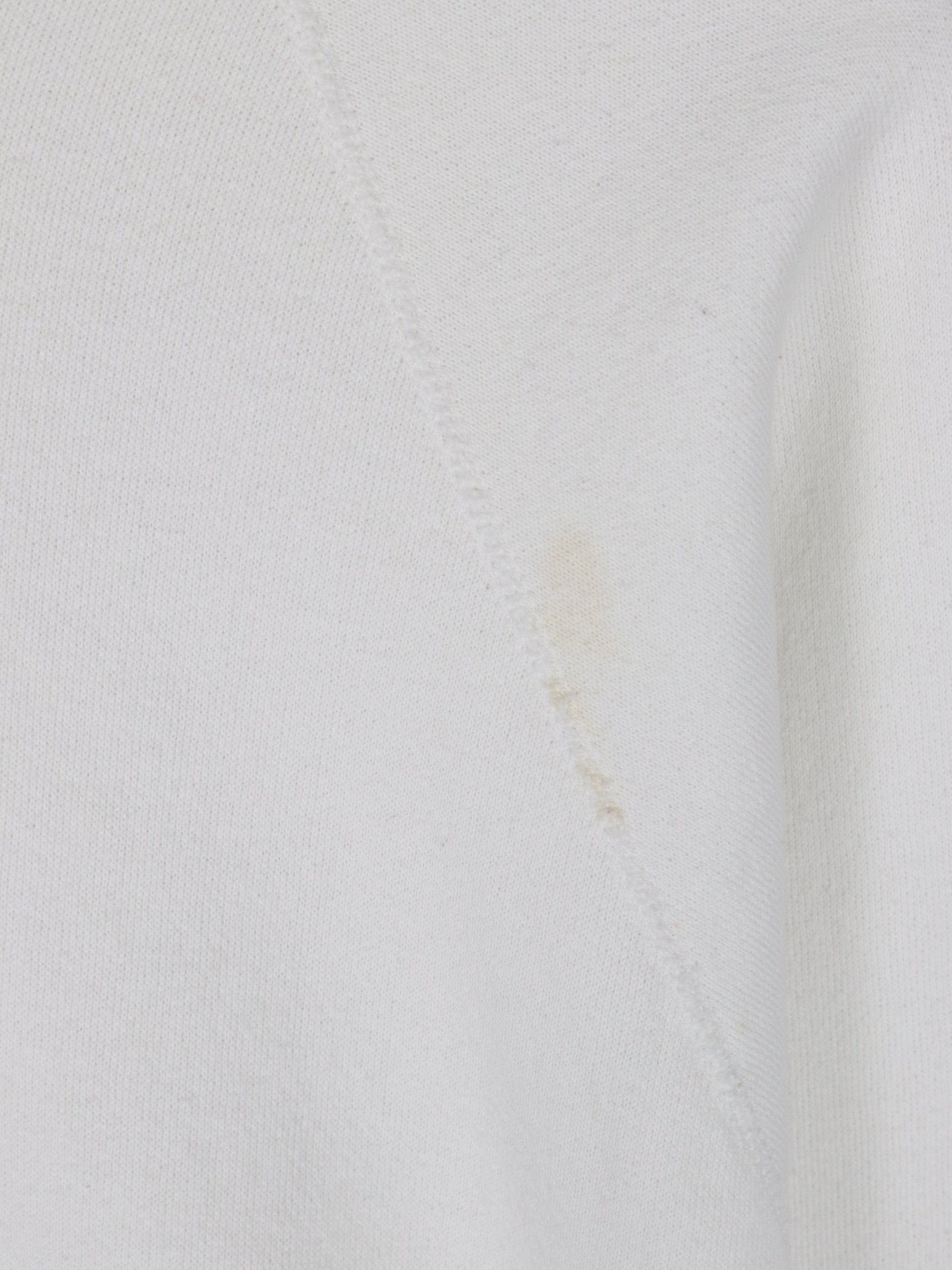 Vintage Discus Athletic Sweatshirt Fits Mens Small WHite Hoodie