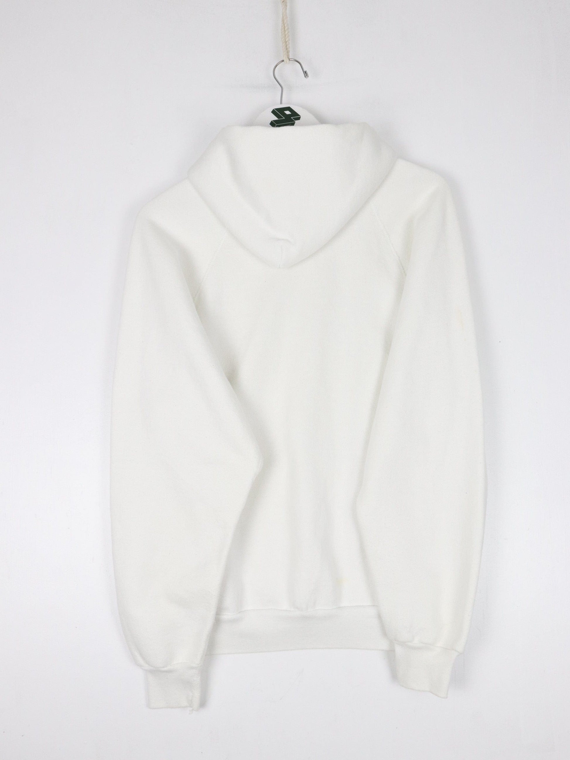 Vintage Discus Athletic Sweatshirt Fits Mens Small WHite Hoodie