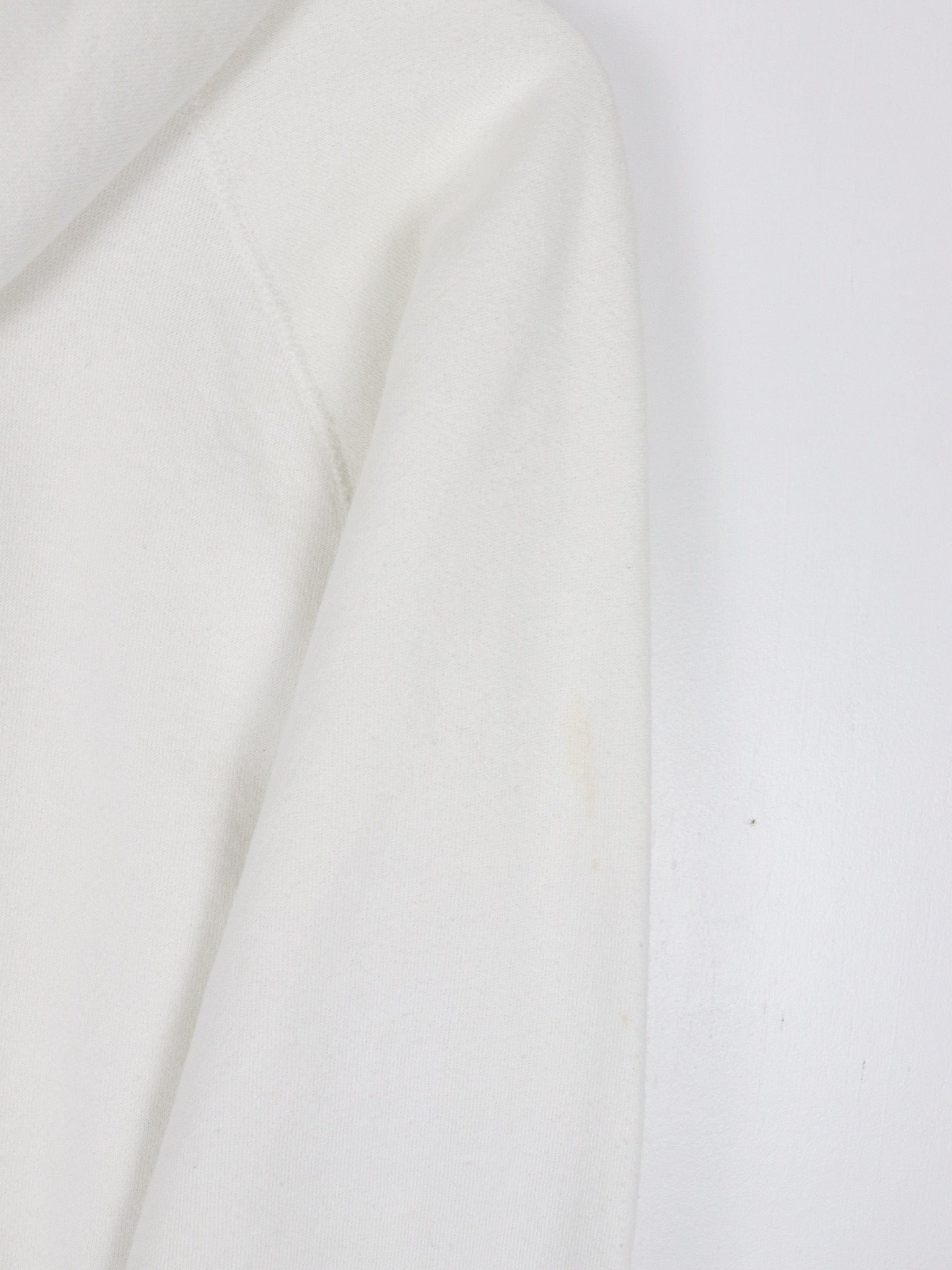 Vintage Discus Athletic Sweatshirt Fits Mens Small WHite Hoodie