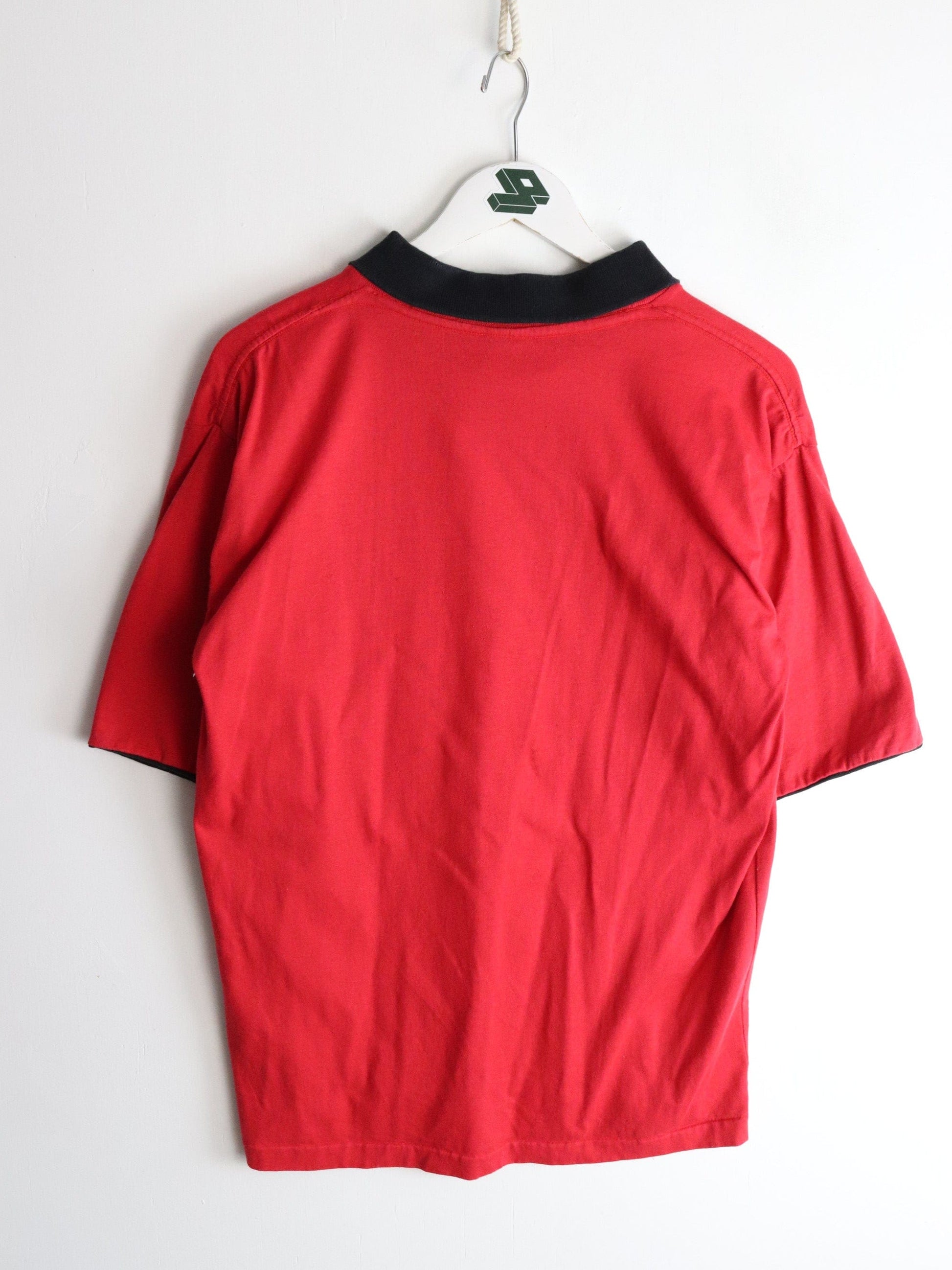 Vintage Disney Shirt Mens Large Red Mickey Mouse