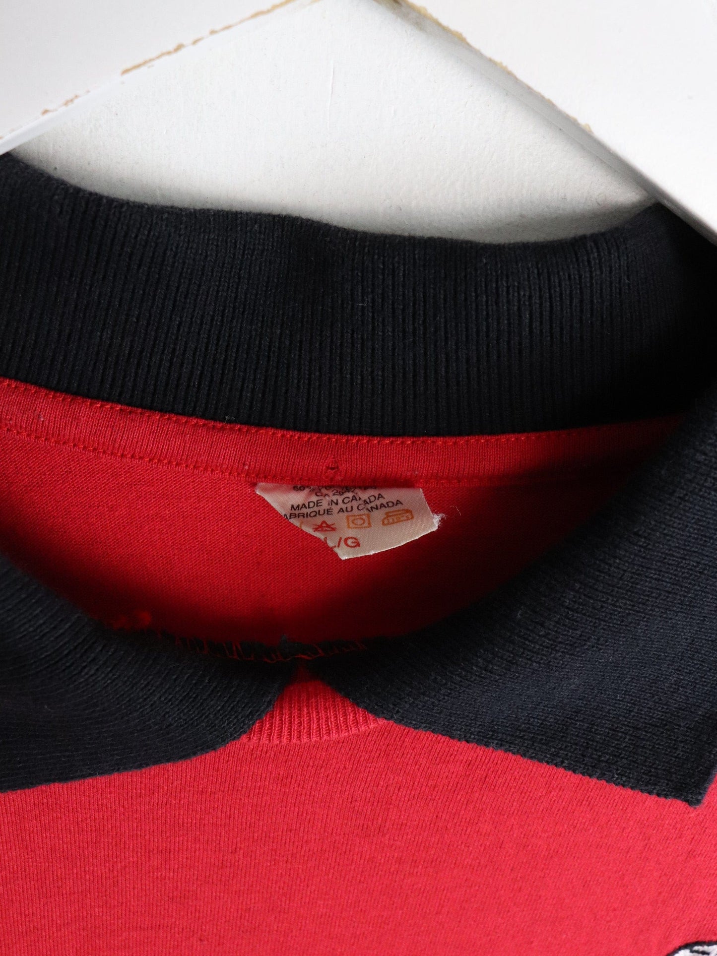 Vintage Disney Shirt Mens Large Red Mickey Mouse