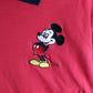 Vintage Disney Shirt Mens Large Red Mickey Mouse