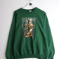 Vintage Disney Sweatshirt Mens Large Green Tigger