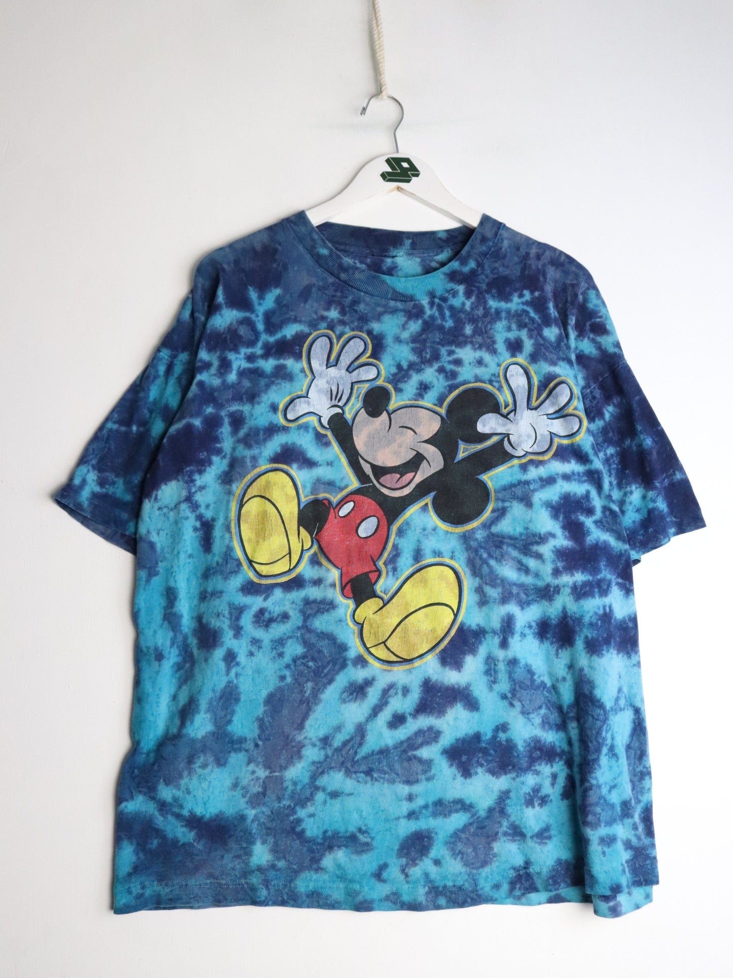 Vintage Disney T Shirt Mens 2XL Blue Mickey Mouse from propervintagecanada