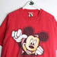 Vintage Disney T Shirt Mens XL Red Mickey Mouse from propervintagecanada