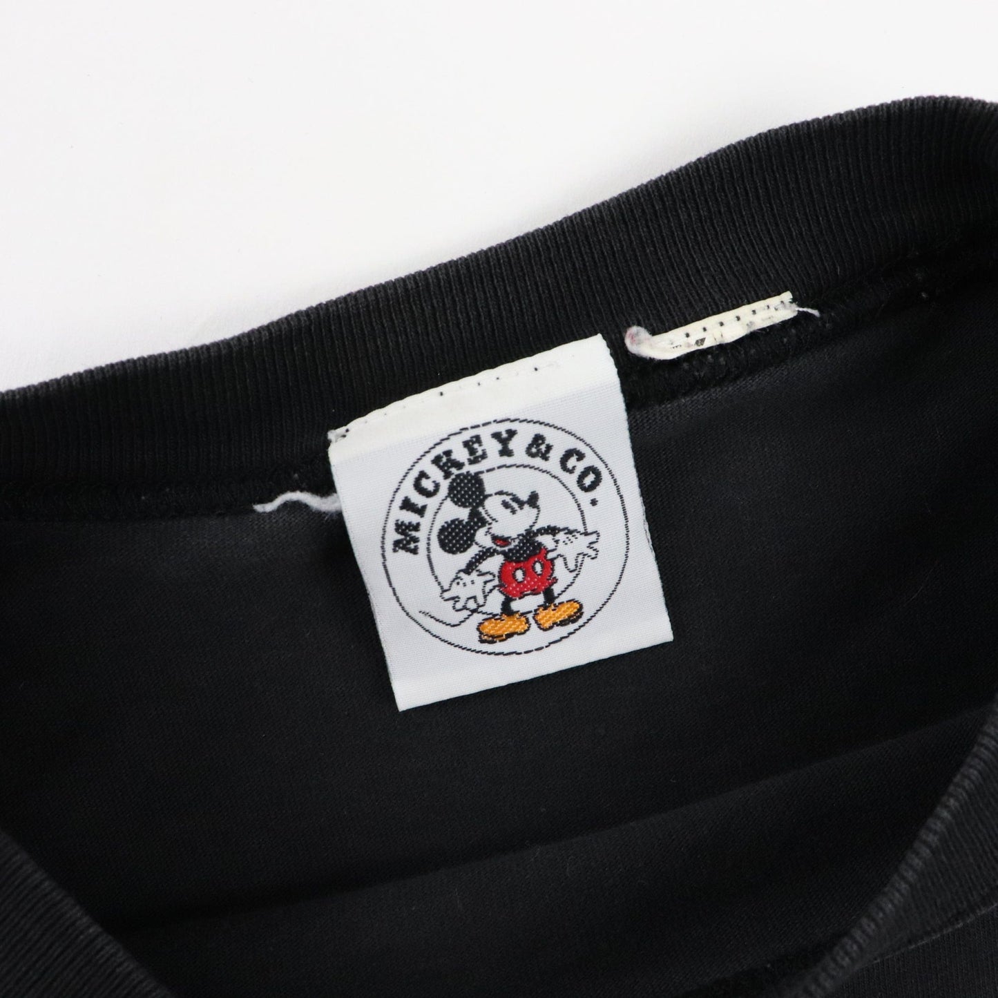 Vintage Disney T Shirt Womens Small Black Rhinestones Mickey Mouse from propervintagecanada