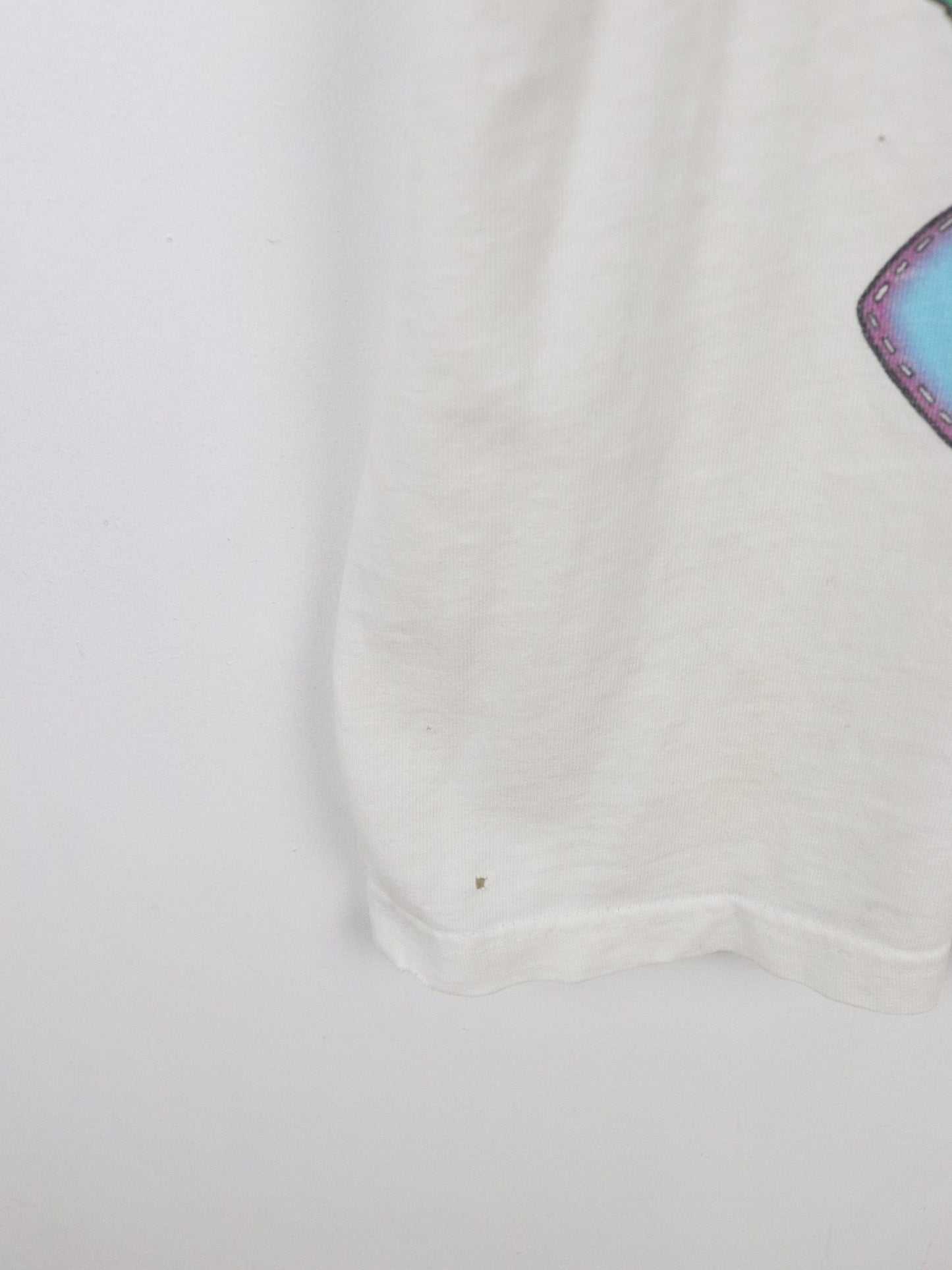 Vintage Disney Tank Top Adult Small White from propervintagecanada