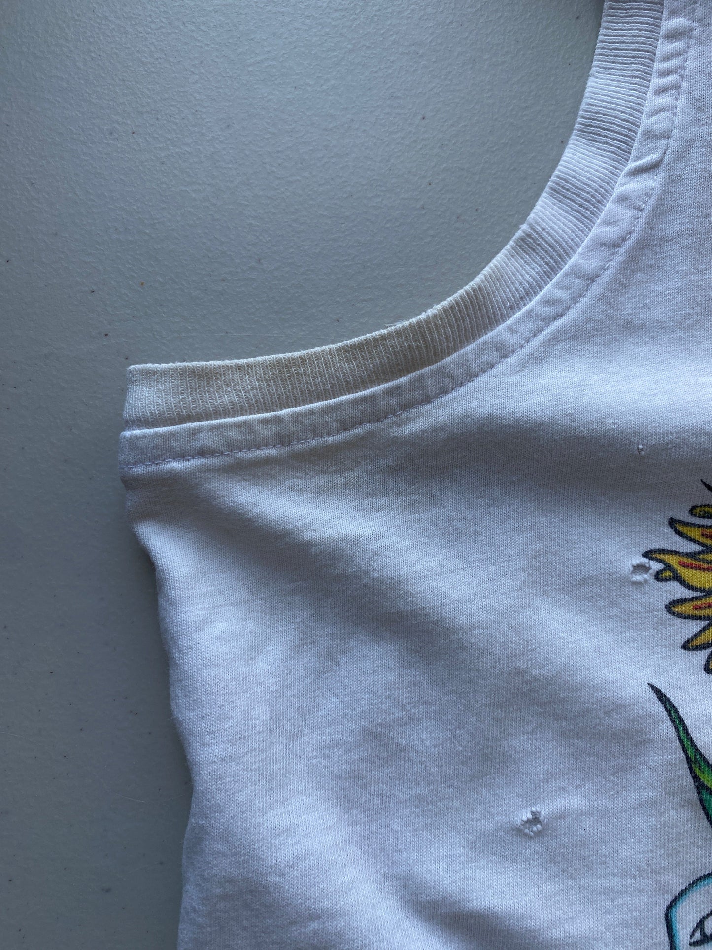 Vintage Disney Tank Top Adult Small White from propervintagecanada