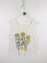 Vintage Disney Tank Top Adult Small White from propervintagecanada