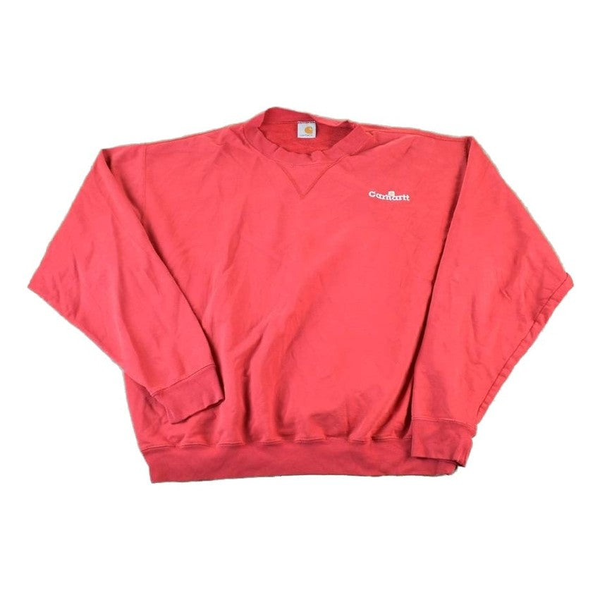 Vintage Distressed Carhartt Crewneck Sweatshirt Men's XL from propervintagecanada