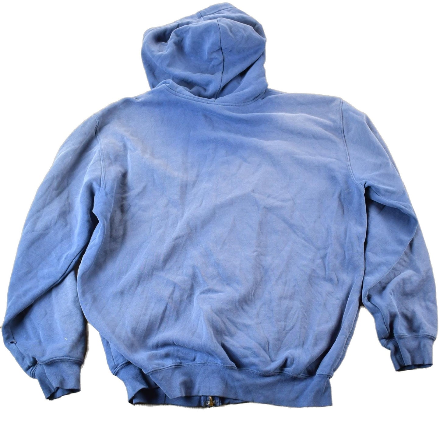 Vintage Distressed Carhartt Full Zip Fleece Lined Hoodie Sweatshirt Men's XL from propervintagecanada