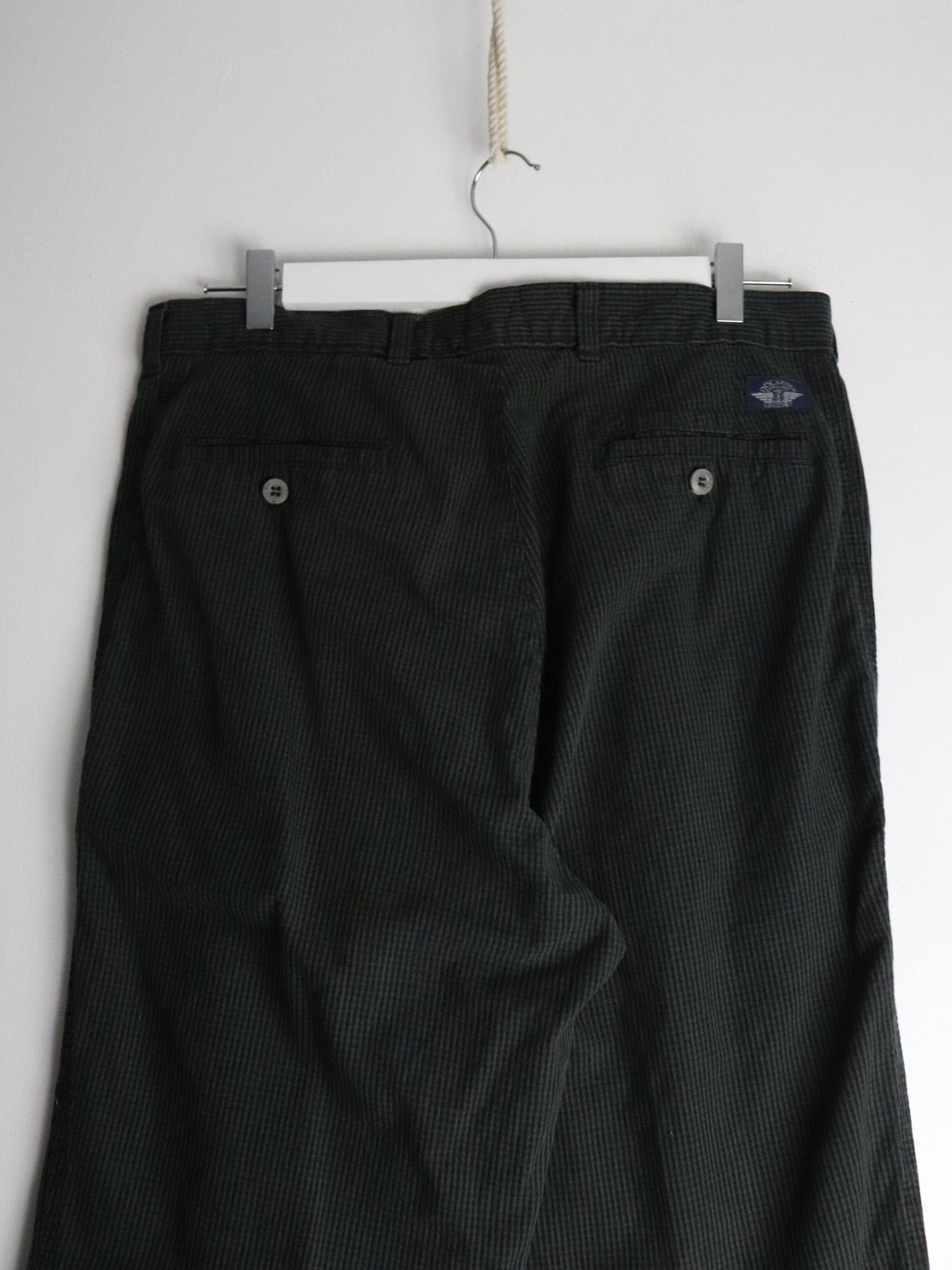 Vintage Dockers Pants Mens 32 x 27 Green Plaid Golf from propervintagecanada