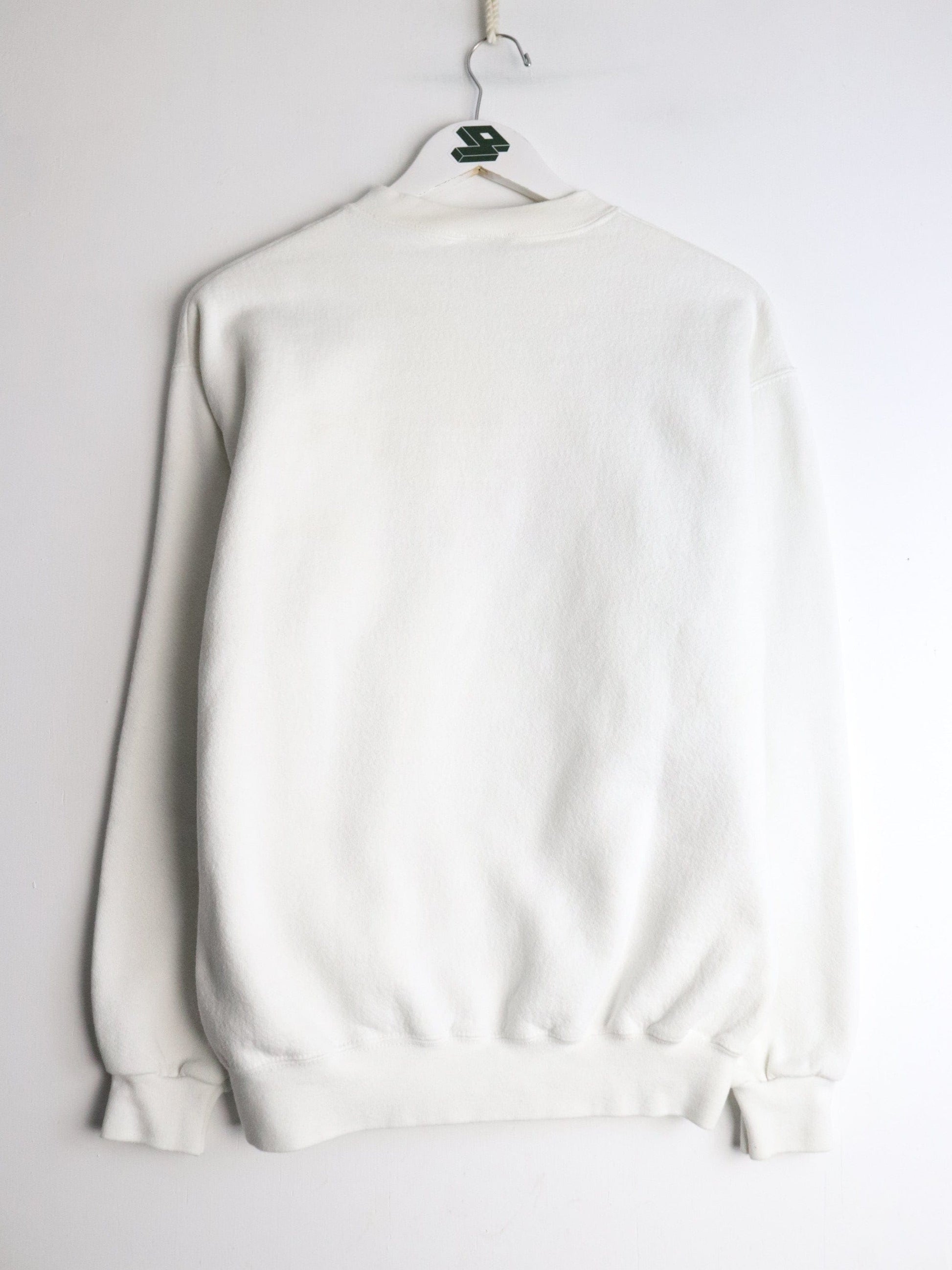 Vintage Dog Mother Sweatshirt Mens Small White from propervintagecanada