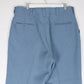 Vintage Dress Pants Mens 36 x 29 Blue Pleated Trousers