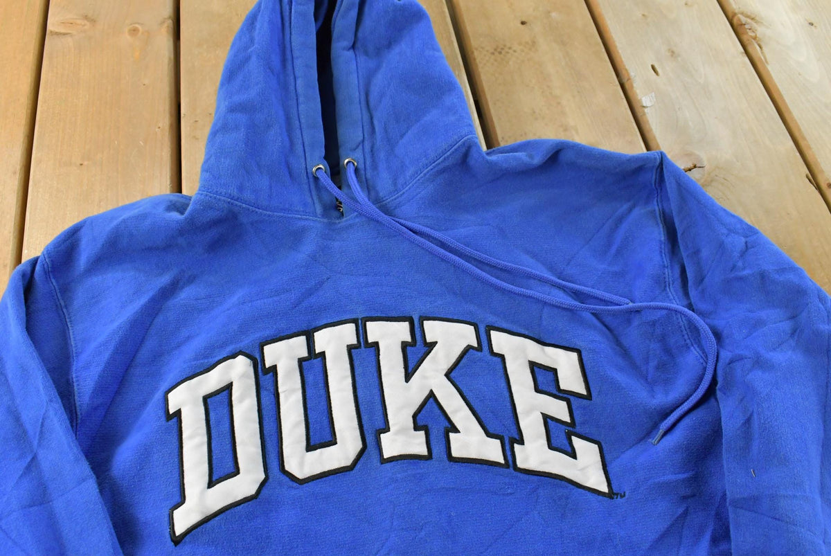 Vintage Duke University Hoodie Mens L ��� Y2K Collegiate Crewneck from propervintagecanada