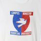 Vintage Duquesne University T Shirt Fits Mens Medium White College 80s