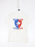 Vintage Duquesne University T Shirt Fits Mens Medium White College 80s