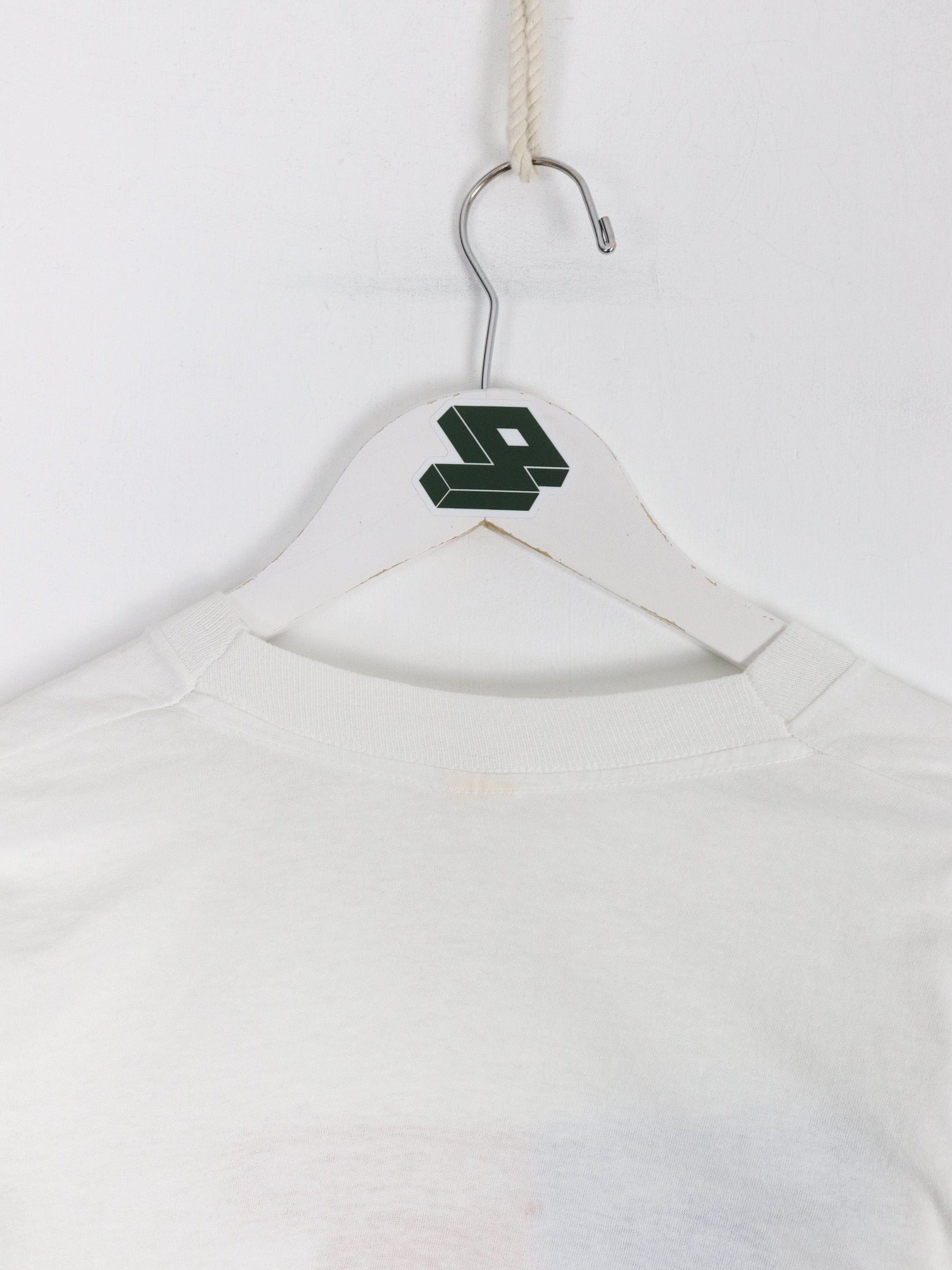 Vintage Duquesne University T Shirt Fits Mens Medium White College 80s