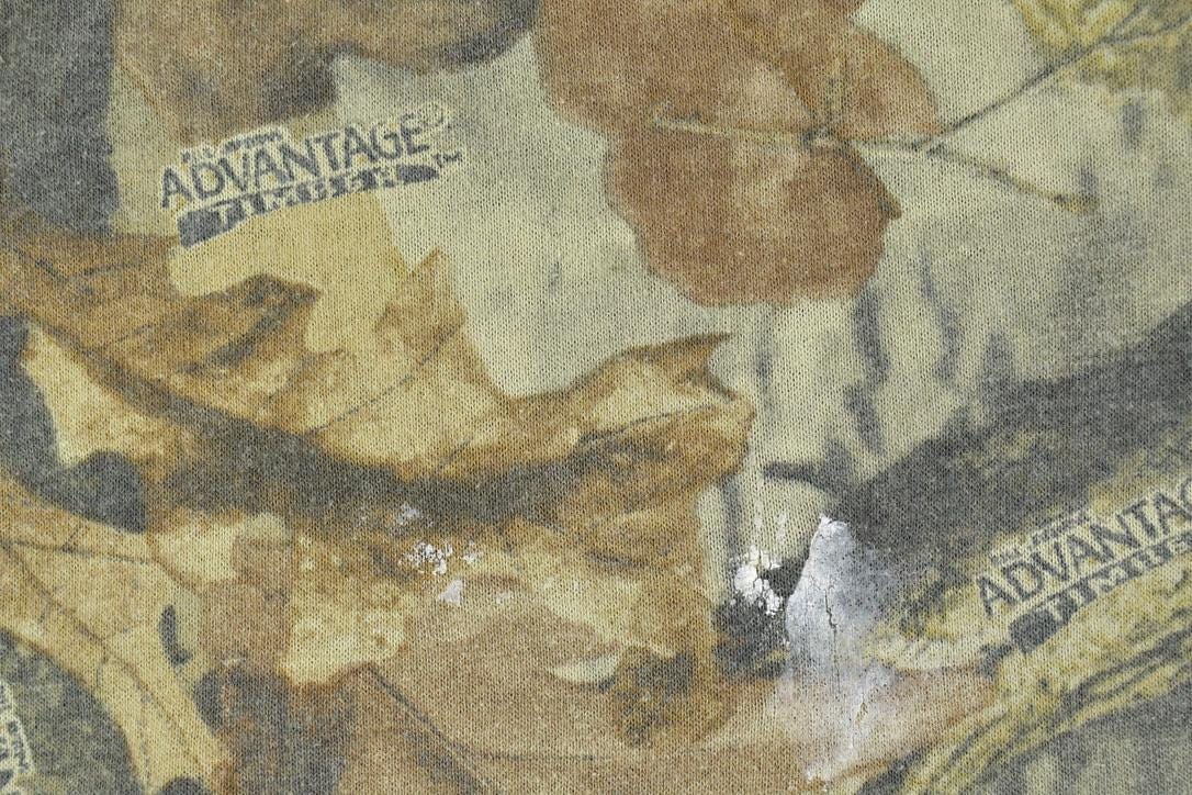 Vintage Early 1990s Ace Sportswear Realtree Camo Full Zip Graphic Hoodie Men's XL from propervintagecanada