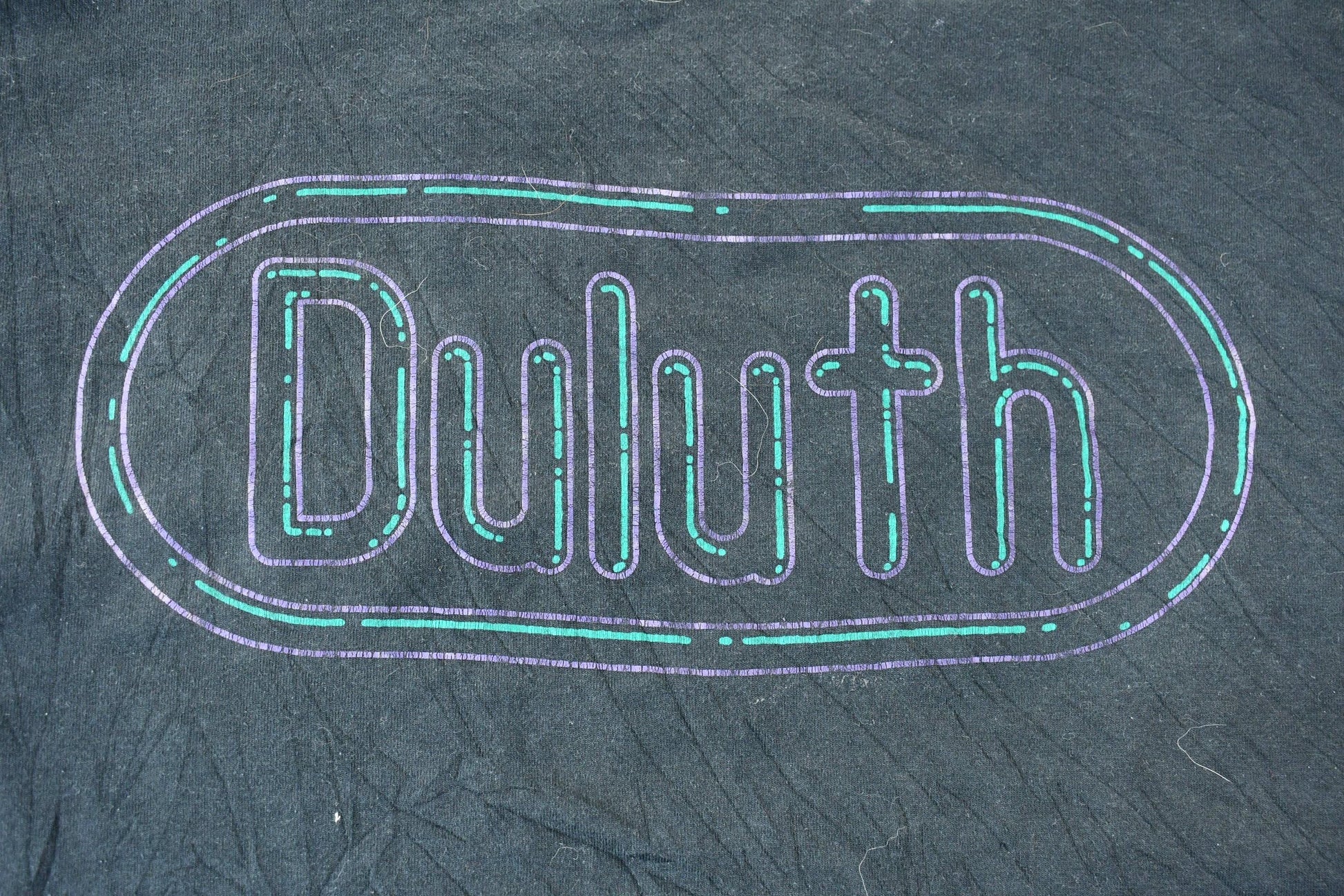 Vintage Early 1990s Duluth Minnesota Souvenir Single-Stitch Graphic Travel T-Shirt Men's XL from propervintagecanada