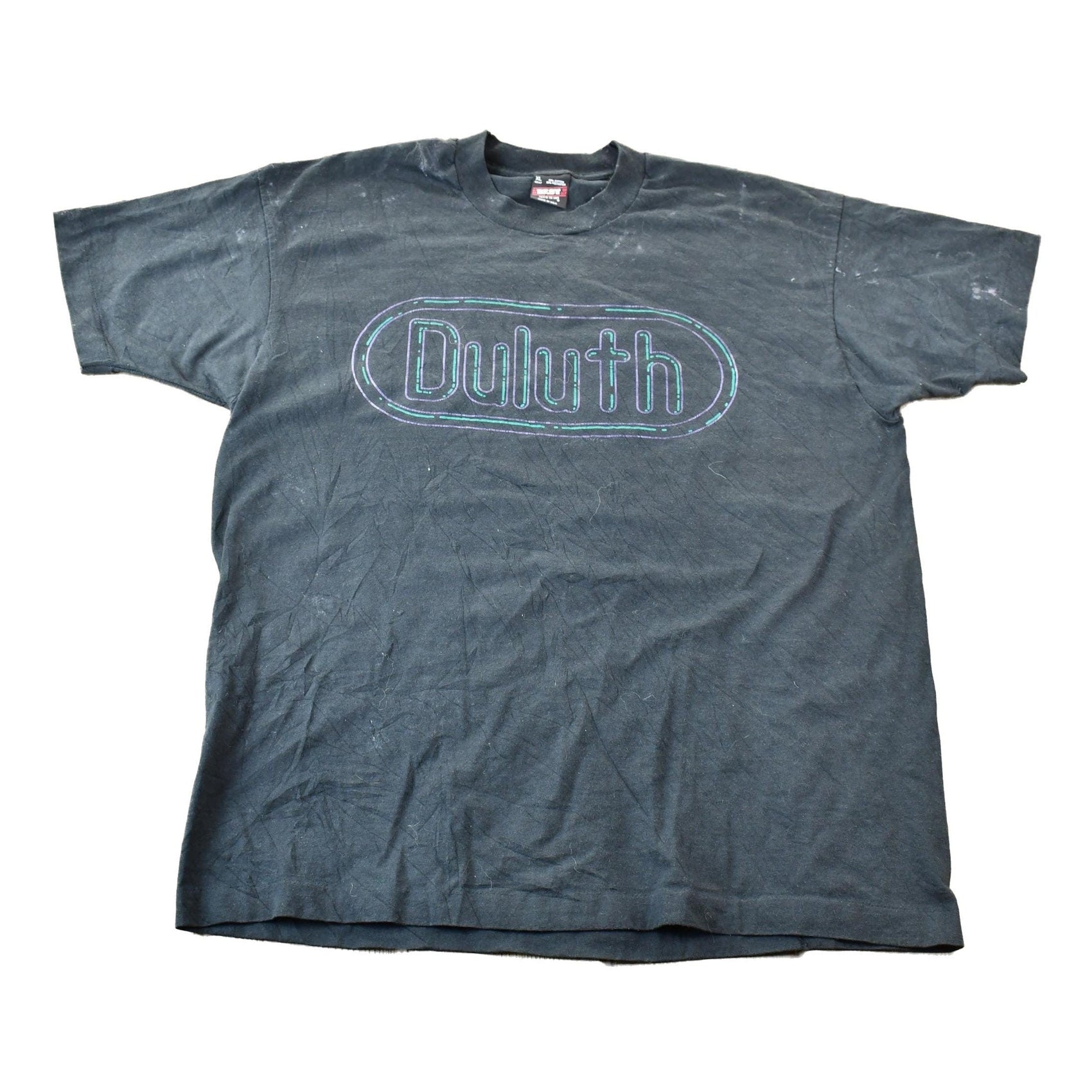Vintage Early 1990s Duluth Minnesota Souvenir Single-Stitch Graphic Travel T-Shirt Men's XL from propervintagecanada