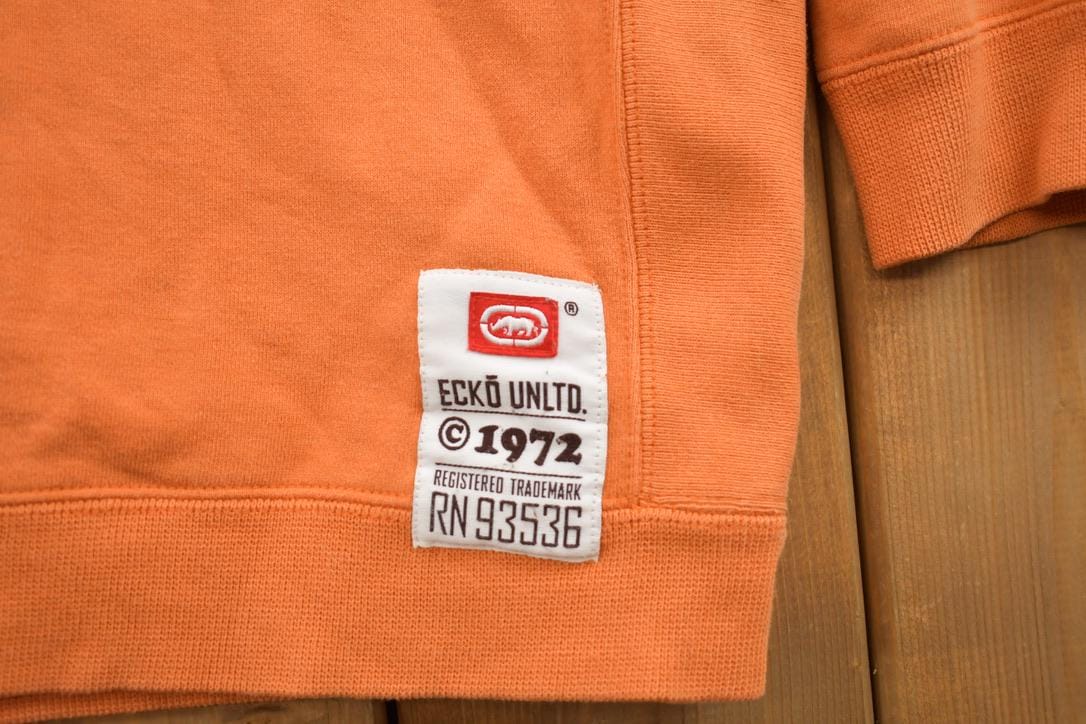 Vintage Early 2000s Ecko Unlimited Graphic Crewneck Men's 2XL from propervintagecanada