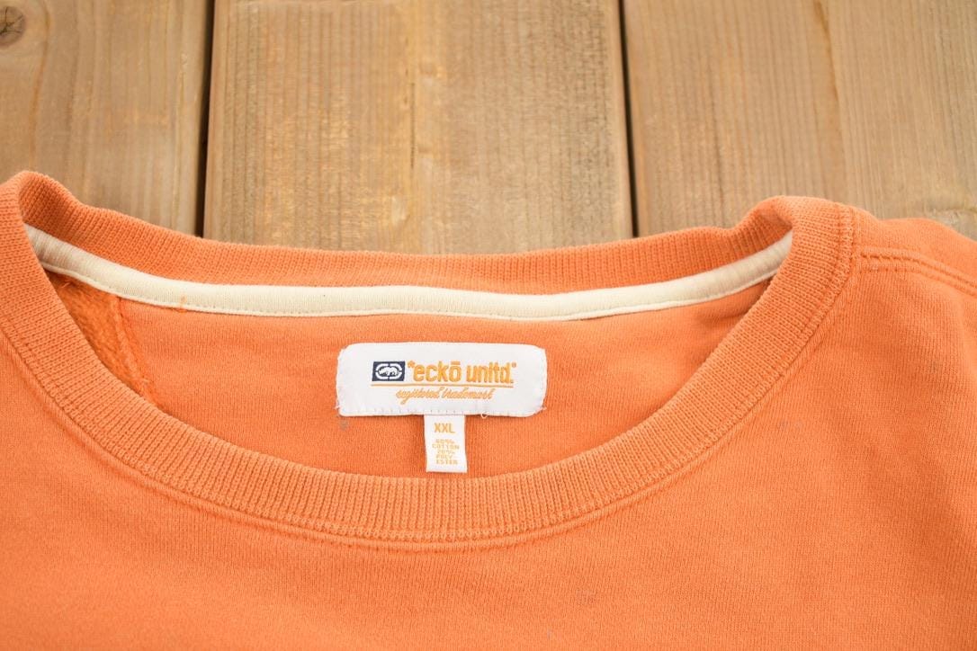 Vintage Early 2000s Ecko Unlimited Graphic Crewneck Men's 2XL from propervintagecanada