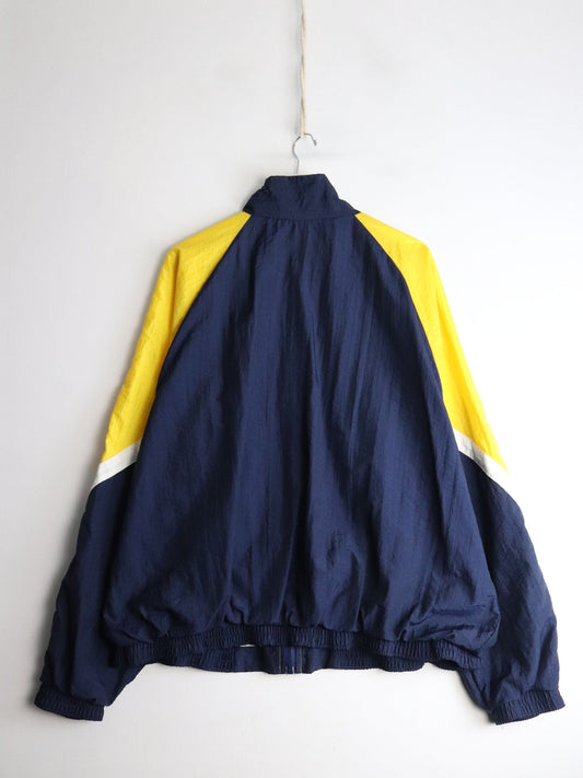 Vintage Eastern Tennis Coach Windbreaker Mens XL Blue