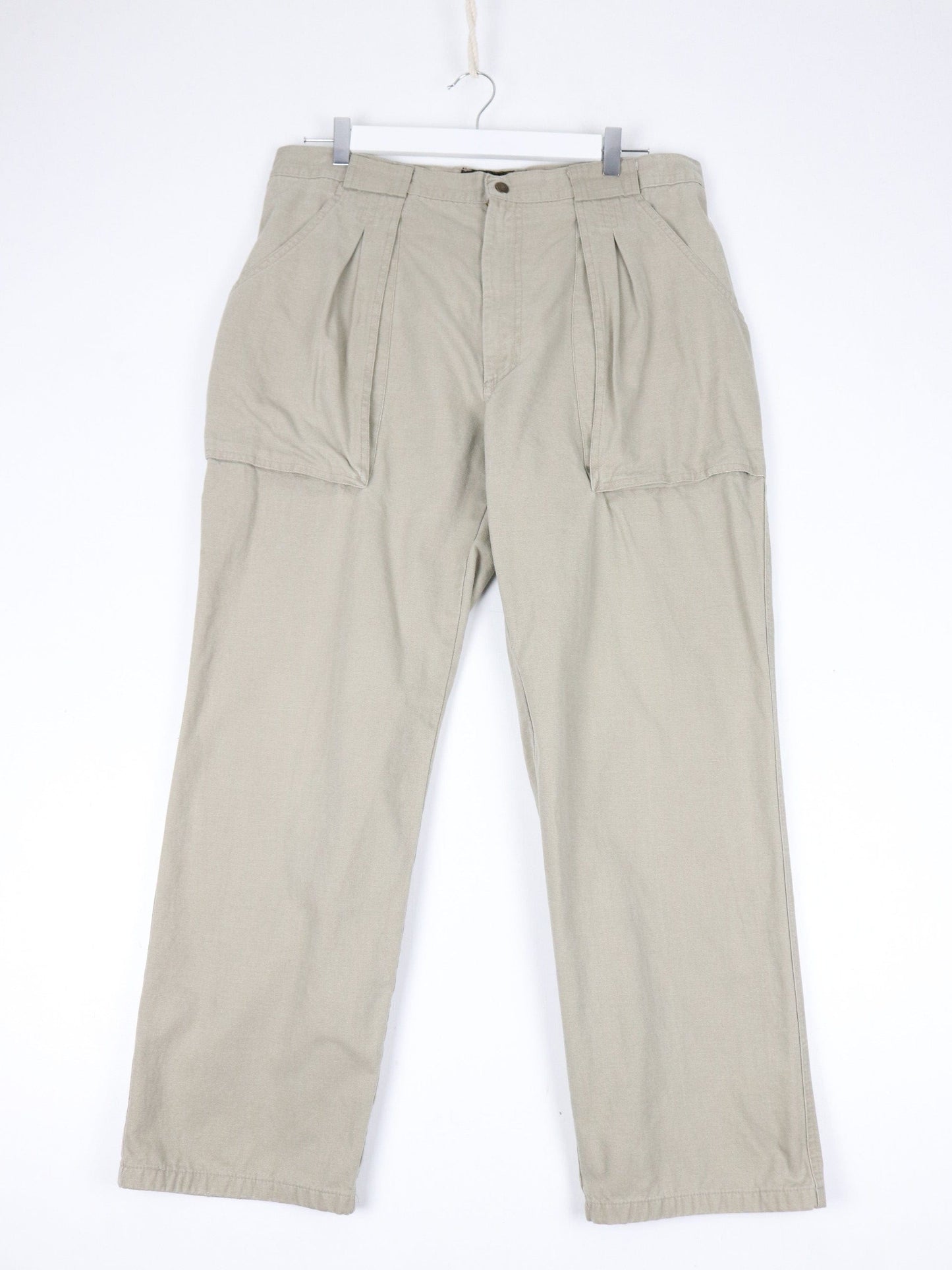 Vintage Eddie Bauer Pants Mens 36 x 28 Brown Outdoors from propervintagecanada