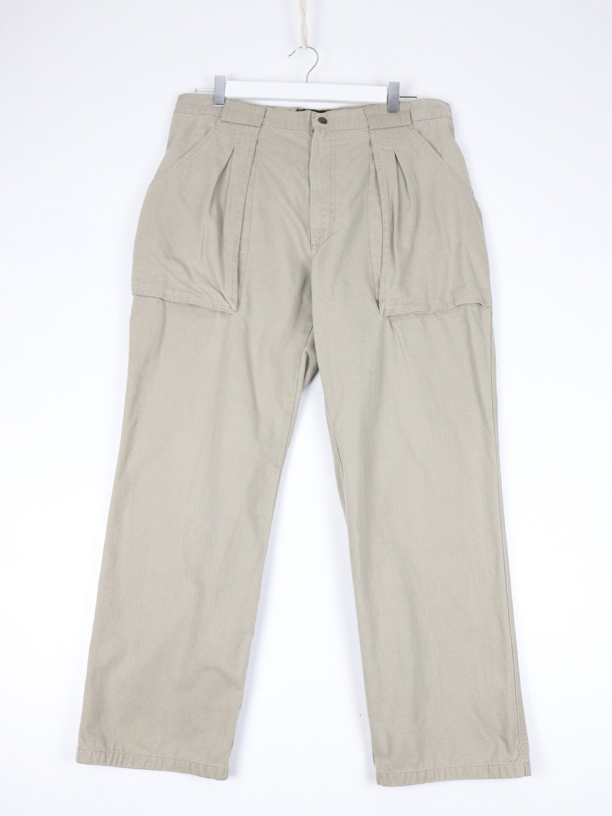 Vintage Eddie Bauer Pants Mens 36 x 28 Brown Outdoors from propervintagecanada