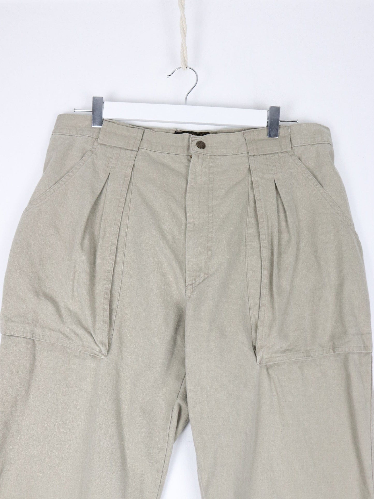 Vintage Eddie Bauer Pants Mens 36 x 28 Brown Outdoors from propervintagecanada