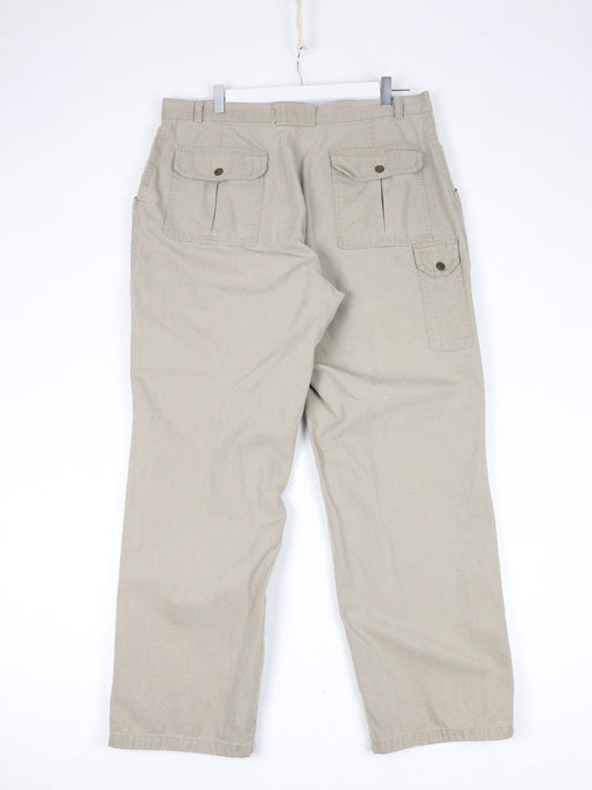 Vintage Eddie Bauer Pants Mens 36 x 28 Brown Outdoors
