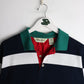 Vintage Eddie Bauer Polo Shirt Mens Medium Blue Striped from propervintagecanada