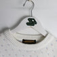 Vintage Eddie Bauer Sweater Womens Small White Knit Short Sleeve from propervintagecanada