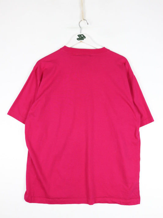 Vintage Eddie Bauer T Shirt Mens Medium Red 90s from propervintagecanada