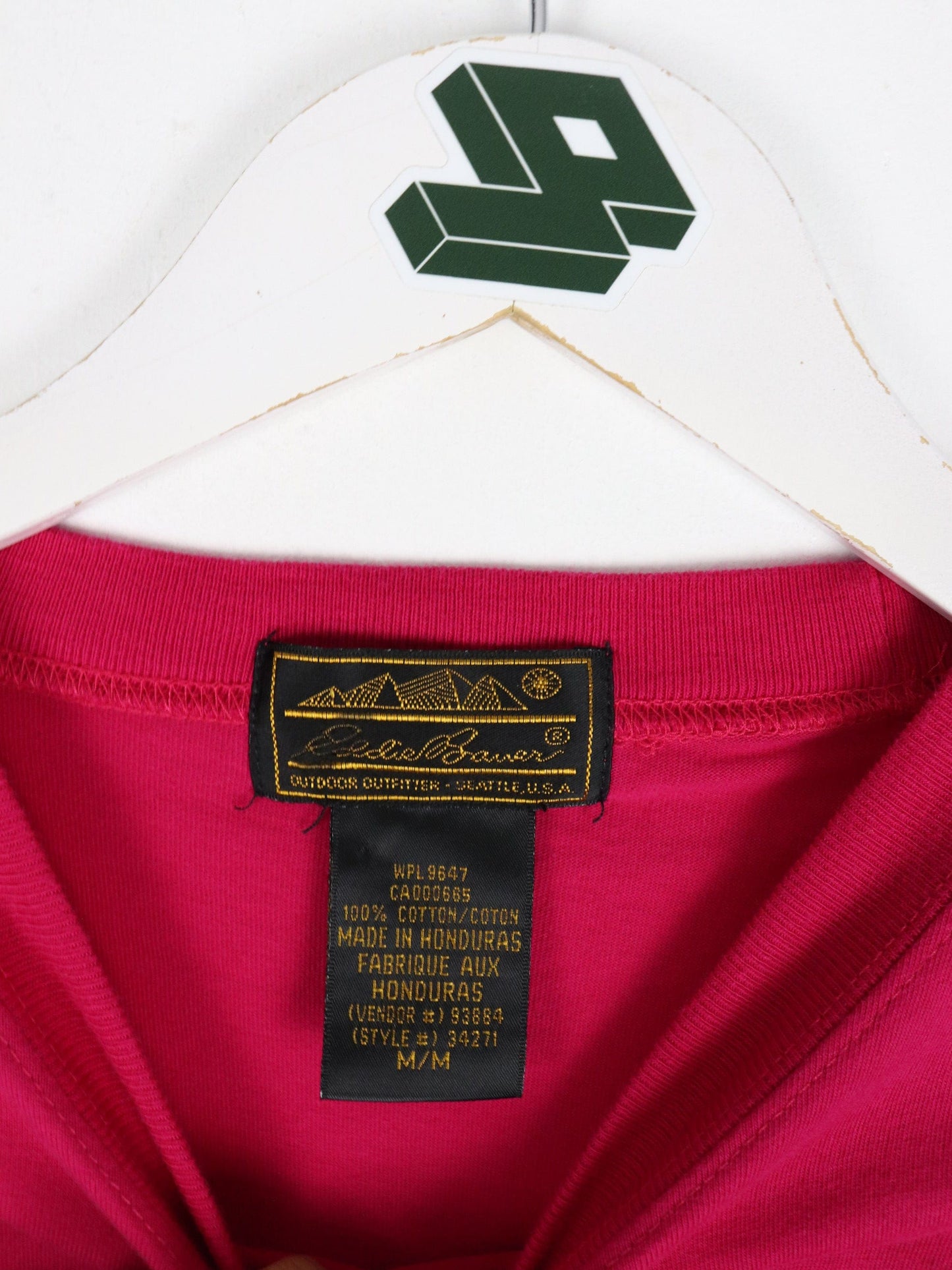 Vintage Eddie Bauer T Shirt Mens Medium Red 90s from propervintagecanada