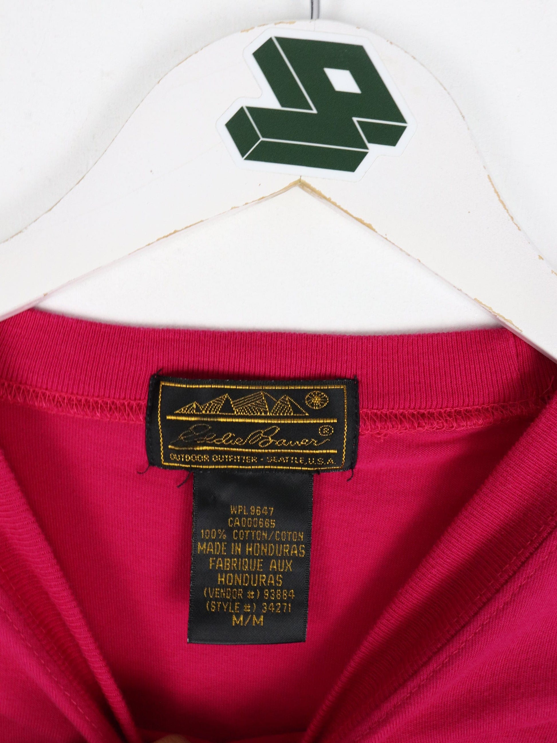 Vintage Eddie Bauer T Shirt Mens Medium Red 90s from propervintagecanada