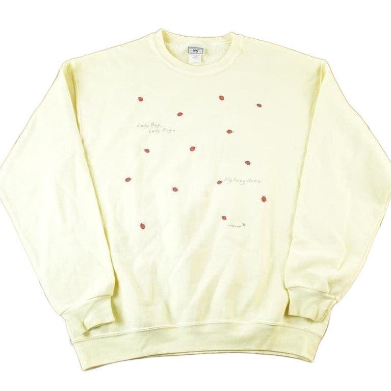 Vintage Embroidered Ladybug Crewneck Sweatshirt Men's Large from propervintagecanada