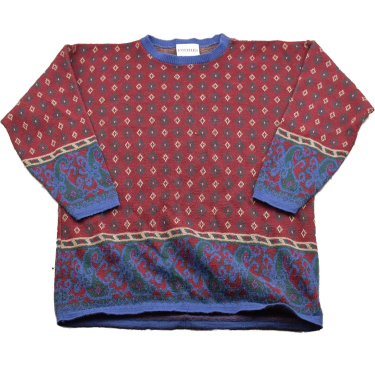 Vintage Essentials Knitted Sweater Men's Large from propervintagecanada