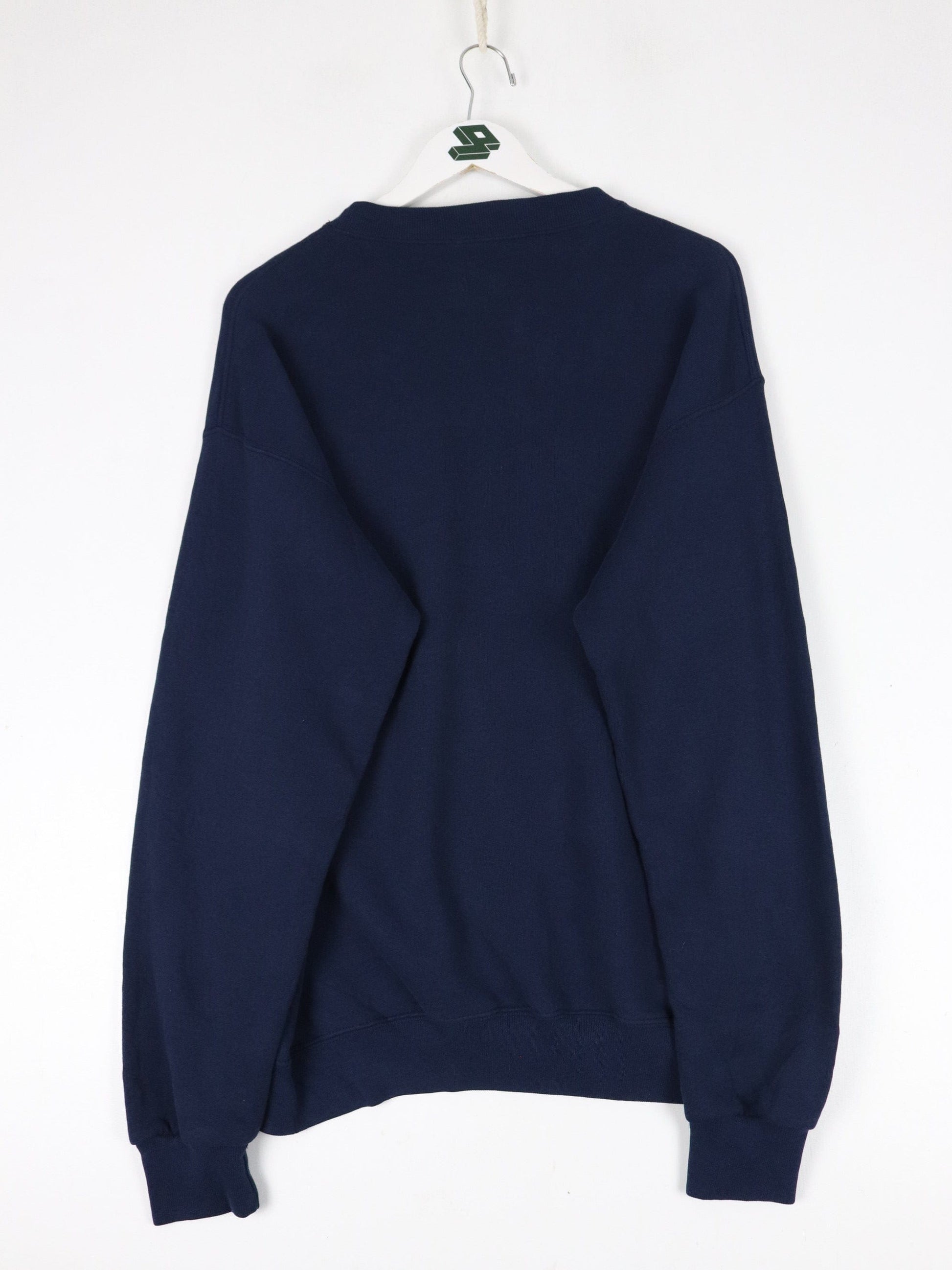 Vintage ETSU Sweatshirt Fits Mens Large Blue Basketball