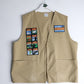 Vintage Fashion Seal Vest Mens Large Beige from propervintagecanada