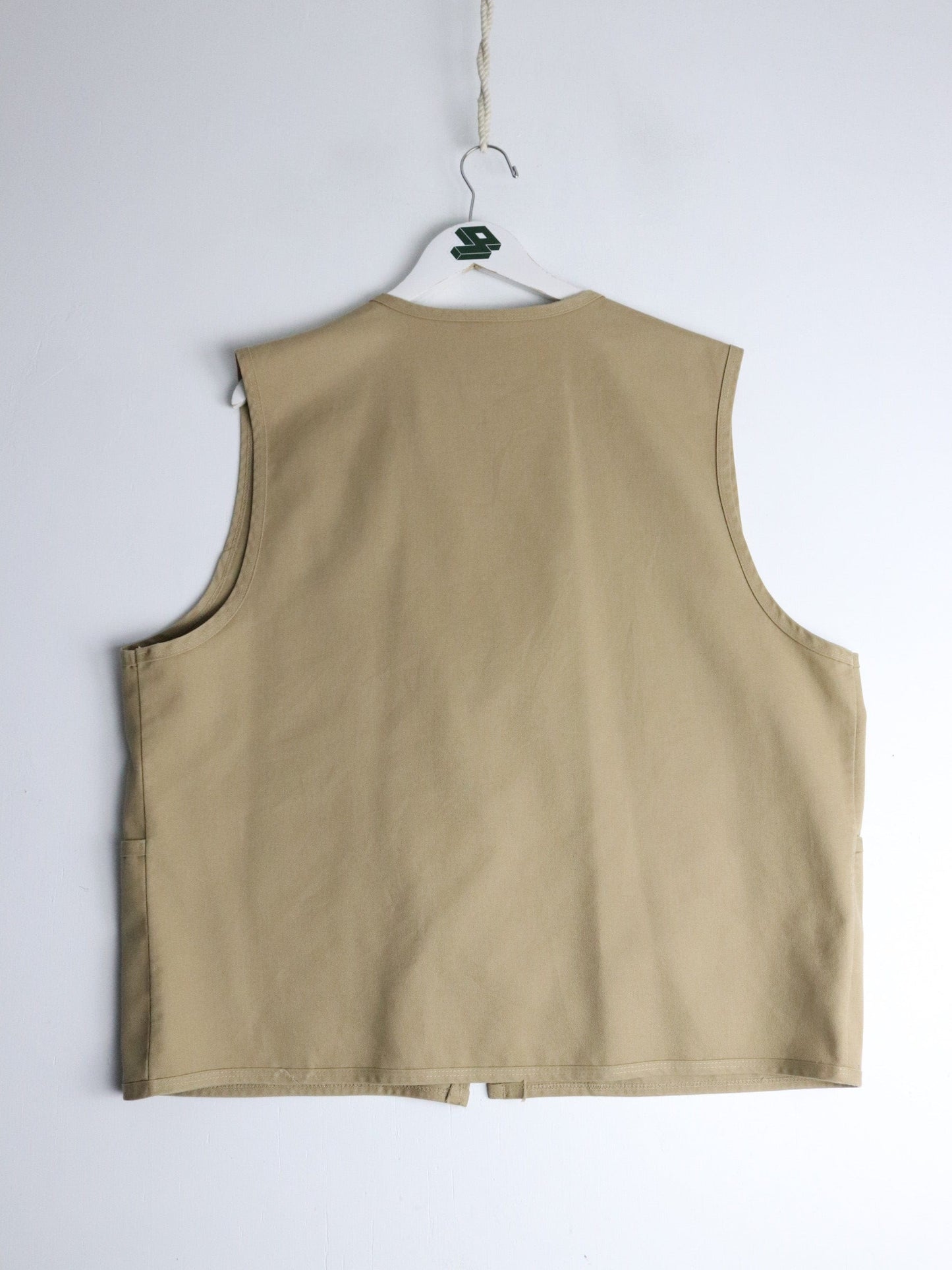 Vintage Fashion Seal Vest Mens Large Beige from propervintagecanada