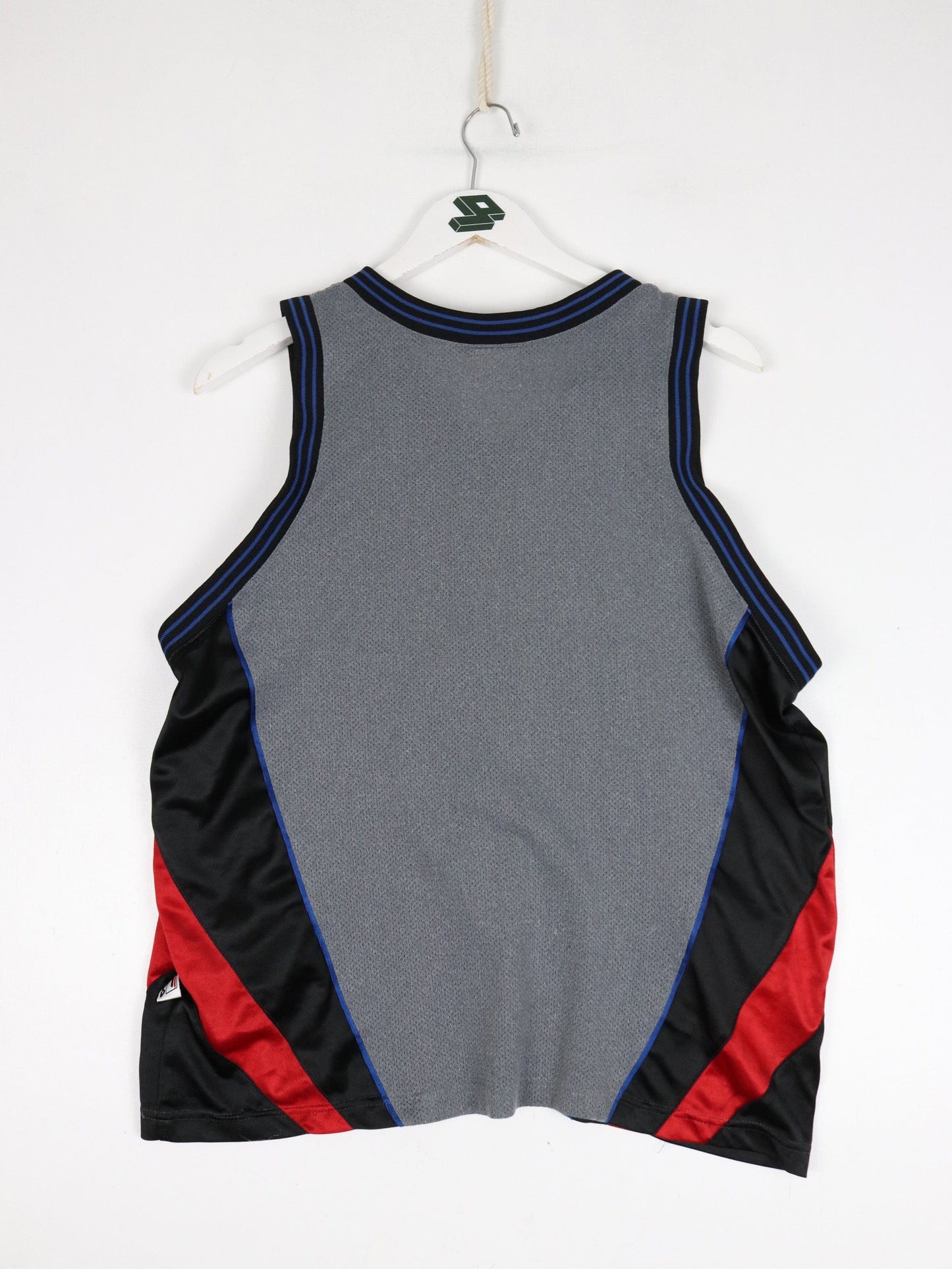 Vintage Fila Baksetball Jersey Mens Small Grey