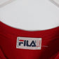 Vintage Fila T Shirt Fits Mens Small Red 90s