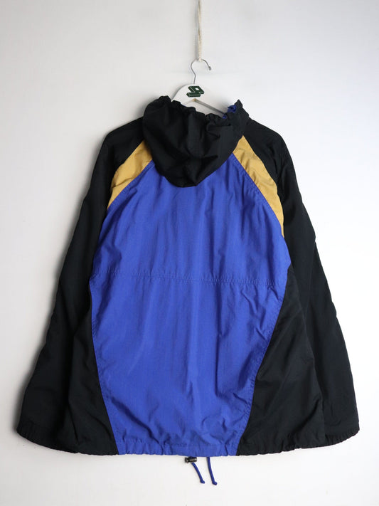Vintage Fila Windbreaker Mens Large Blue