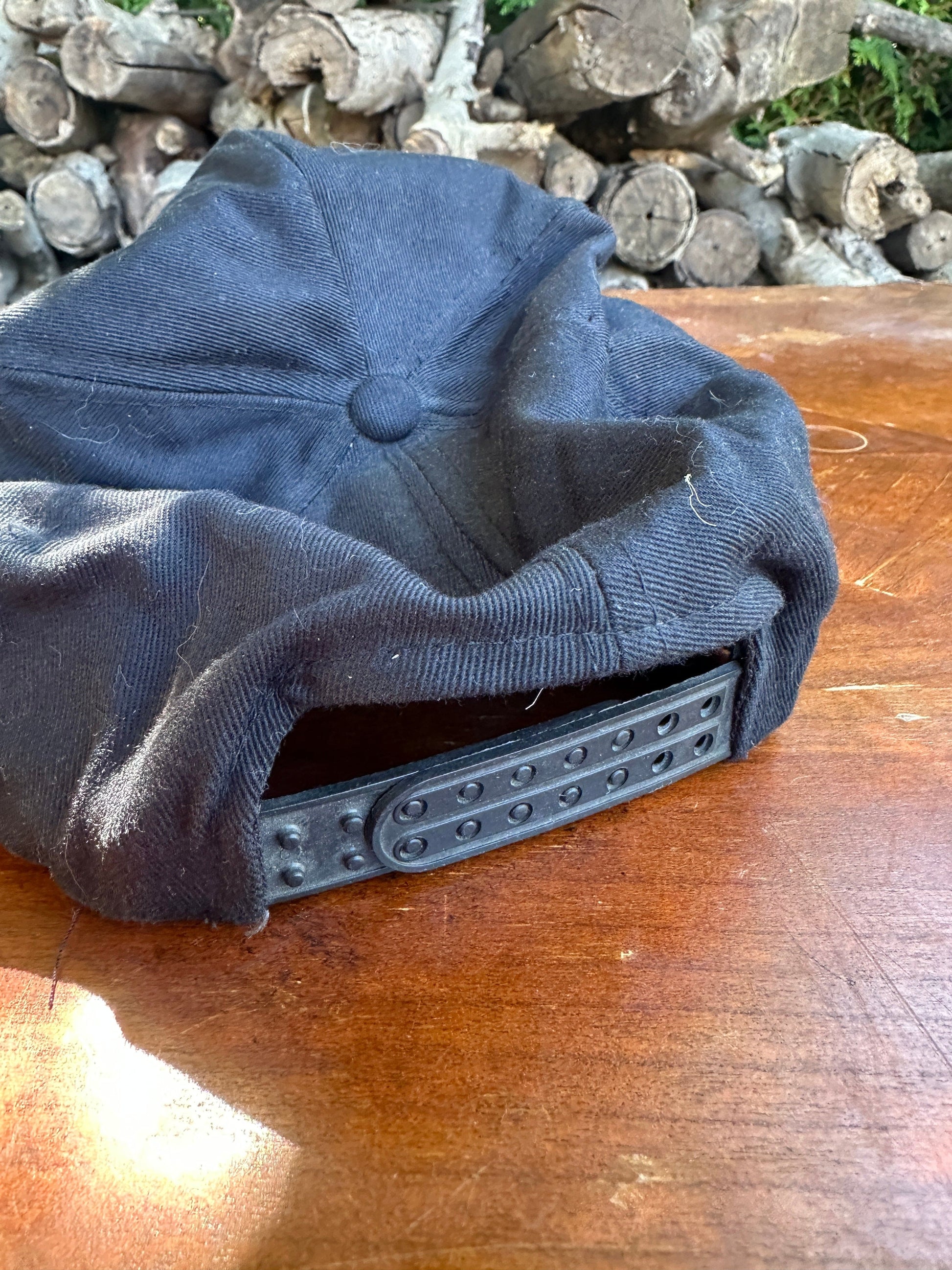 Vintage First Capital Hat Adult Black Snap Back