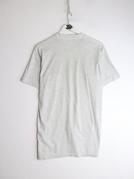 Vintage Fishing T Shirt Mens Large Grey