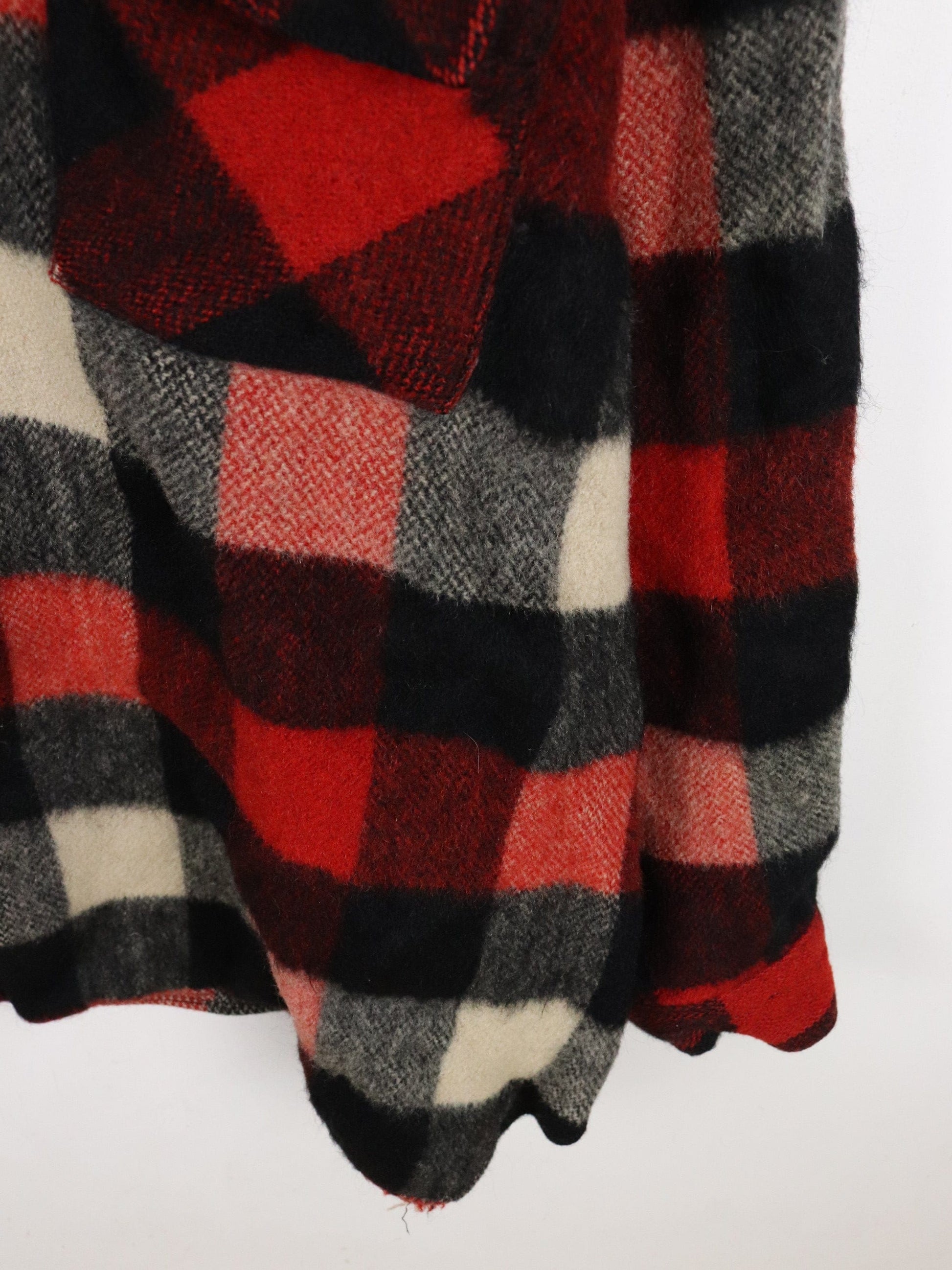 Vintage Flannel Shirt Jacket Mens XL Wool from propervintagecanada