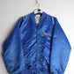 Vintage Flowing Wells Wrestling Jacket Mens Medium Blue Satin from propervintagecanada