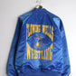 Vintage Flowing Wells Wrestling Jacket Mens Medium Blue Satin from propervintagecanada